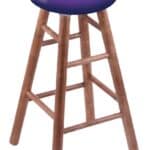 Louisiana State University 30" Swivel Maple Bar Stool in Medium Finish 3 Louisiana State University 30" Swivel Maple Bar Stool in Medium Finish