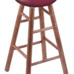 University of Montana 30" Swivel Maple Bar Stool in Medium Finish