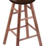 University of Wyoming 30" Swivel Maple Bar Stool in Medium Finish 3 University of Wyoming 30" Swivel Maple Bar Stool in Medium Finish