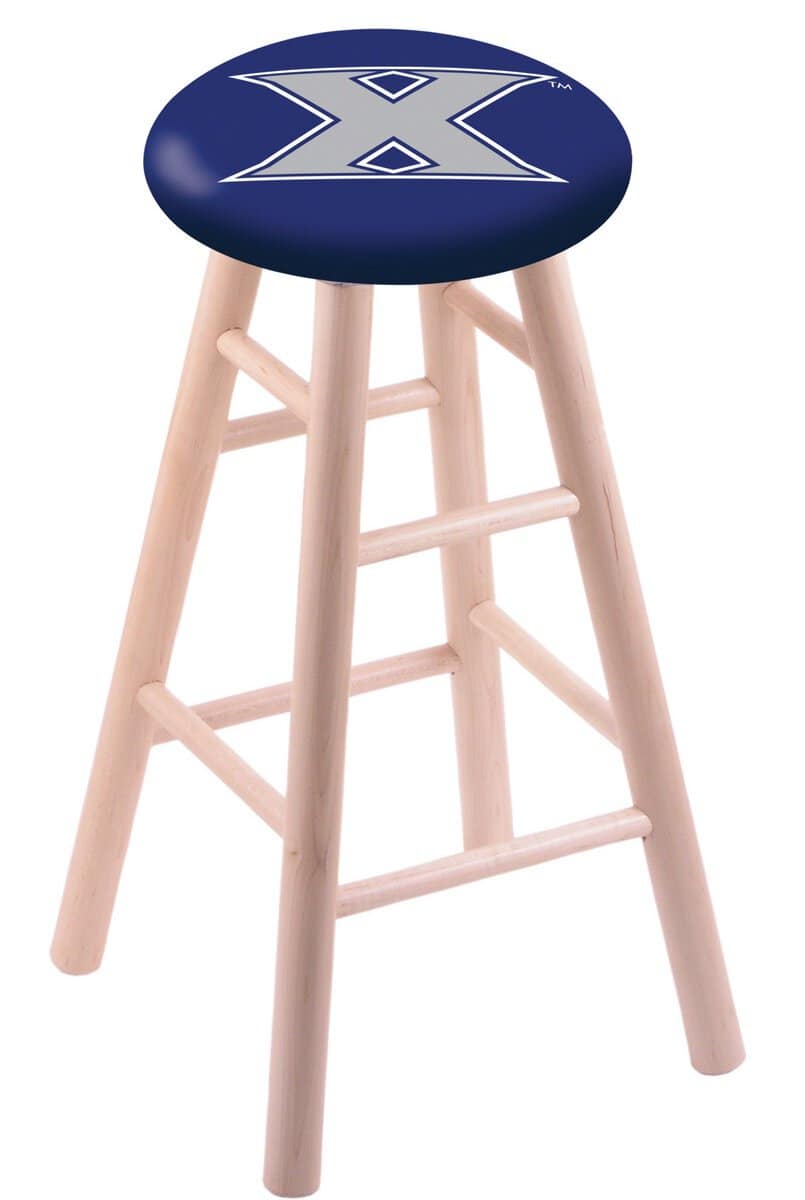 Xavier 30" Swivel Maple Bar Stool in Natural Finish 1 Xavier 30" Swivel Maple Bar Stool in Natural Finish