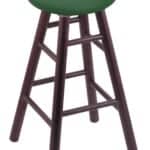 Baylor University 30" Swivel Oak Bar Stool in Dark Cherry Finish