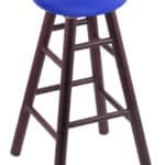 Boise State University 30" Swivel Oak Bar Stool in Dark Cherry Finish 3 Boise State University 30" Swivel Oak Bar Stool in Dark Cherry Finish