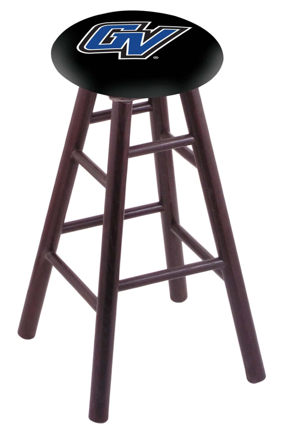 Grand Valley State University 30" Swivel Oak Bar Stool in Dark Cherry Finish 1 Grand Valley State University 30" Swivel Oak Bar Stool in Dark Cherry Finish