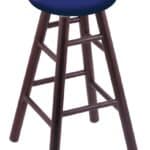 University of Illinois 30" Swivel Oak Bar Stool in Dark Cherry Finish 3 University of Illinois 30" Swivel Oak Bar Stool in Dark Cherry Finish