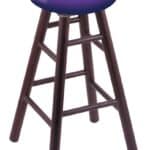 Kansas State University 30" Swivel Oak Bar Stool in Dark Cherry Finish 3 Kansas State University 30" Swivel Oak Bar Stool in Dark Cherry Finish