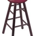 University of Louisiana at Monroe 30" Swivel Oak Bar Stool in Dark Cherry Finish 3 University of Louisiana at Monroe 30" Swivel Oak Bar Stool in Dark Cherry Finish