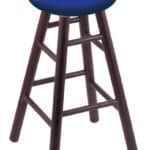 Louisiana Tech University 30" Swivel Oak Bar Stool in Dark Cherry Finish 3 Louisiana Tech University 30" Swivel Oak Bar Stool in Dark Cherry Finish