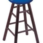 University of Maine 30" Swivel Oak Bar Stool in Dark Cherry Finish 3 University of Maine 30" Swivel Oak Bar Stool in Dark Cherry Finish