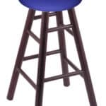 University of Pittsburgh 30" Swivel Oak Bar Stool in Dark Cherry Finish 3 University of Pittsburgh 30" Swivel Oak Bar Stool in Dark Cherry Finish