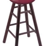 Texas A&M 30" Swivel Oak Bar Stool in Dark Cherry Finish 3 Texas A&M 30" Swivel Oak Bar Stool in Dark Cherry Finish