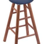 Brigham Young University 30" Swivel Oak Bar Stool in Medium Finish 3 Brigham Young University 30" Swivel Oak Bar Stool in Medium Finish