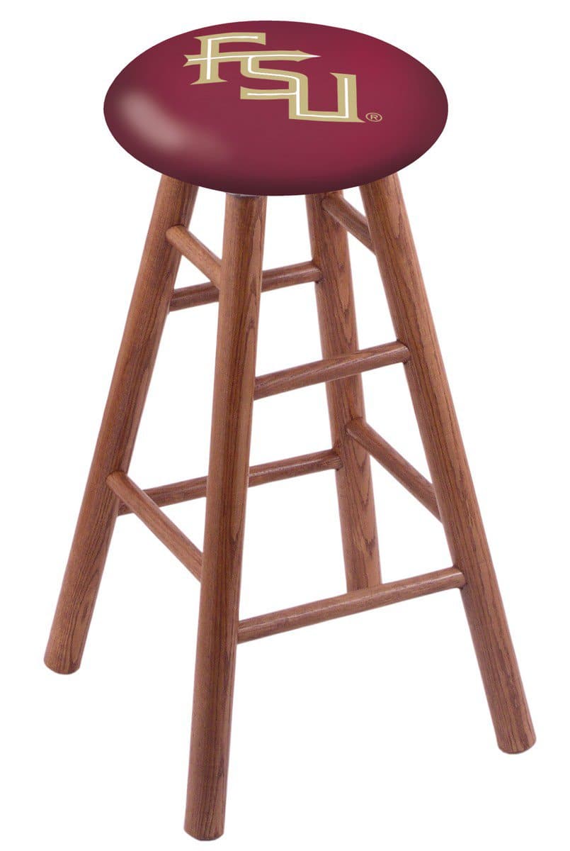 Florida State University Swivel 36" Swivel Oak Extra Tall Bar Stool in Dark Cherry Finish (Script Logo) 1 Florida State University Swivel 36" Swivel Oak Extra Tall Bar Stool in Dark Cherry Finish (Script Logo)