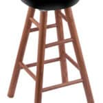 Grand Valley State University 30" Swivel Oak Bar Stool in Medium Finish