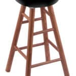 University of Idaho 30" Swivel Oak Bar Stool in Medium Finish