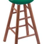 Kentucky State University 30" Swivel Oak Bar Stool in Medium Finish
