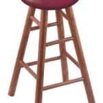 University of Louisiana at Monroe 30" Swivel Oak Bar Stool in Medium Finish