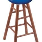 University of Maine 30" Swivel Oak Bar Stool in Medium Finish 3 University of Maine 30" Swivel Oak Bar Stool in Medium Finish