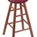 University of Montana 30" Swivel Oak Bar Stool in Medium Finish 3 University of Montana 30" Swivel Oak Bar Stool in Medium Finish