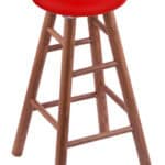 Ohio State University 36" Swivel Oak Extra Tall Bar Stool in Medium Finish