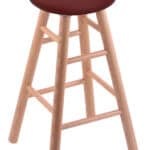 Central Michigan University 36" Swivel Oak Extra Tall Bar Stool in Natural Finish 3 Central Michigan University 36" Swivel Oak Extra Tall Bar Stool in Natural Finish
