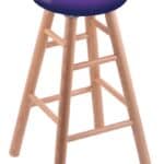 Northwestern University 36" Swivel Oak Extra Tall Bar Stool in Natural Finish