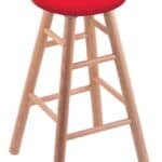 Rutgers 36" Swivel Oak Extra Tall Bar Stool in Natural Finish 3 Rutgers 36" Swivel Oak Extra Tall Bar Stool in Natural Finish