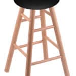 Southern Illinois University 36" Swivel Oak Extra Tall Bar Stool in Natural Finish