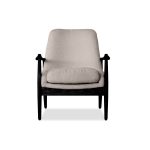 REYNOLDS Lounge Chair Black Ash Wood Frame