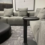ROOKIE Matte Black Aluminum End Table