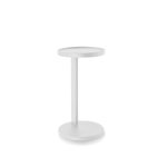 ROOKIE Matte White Aluminum End Table