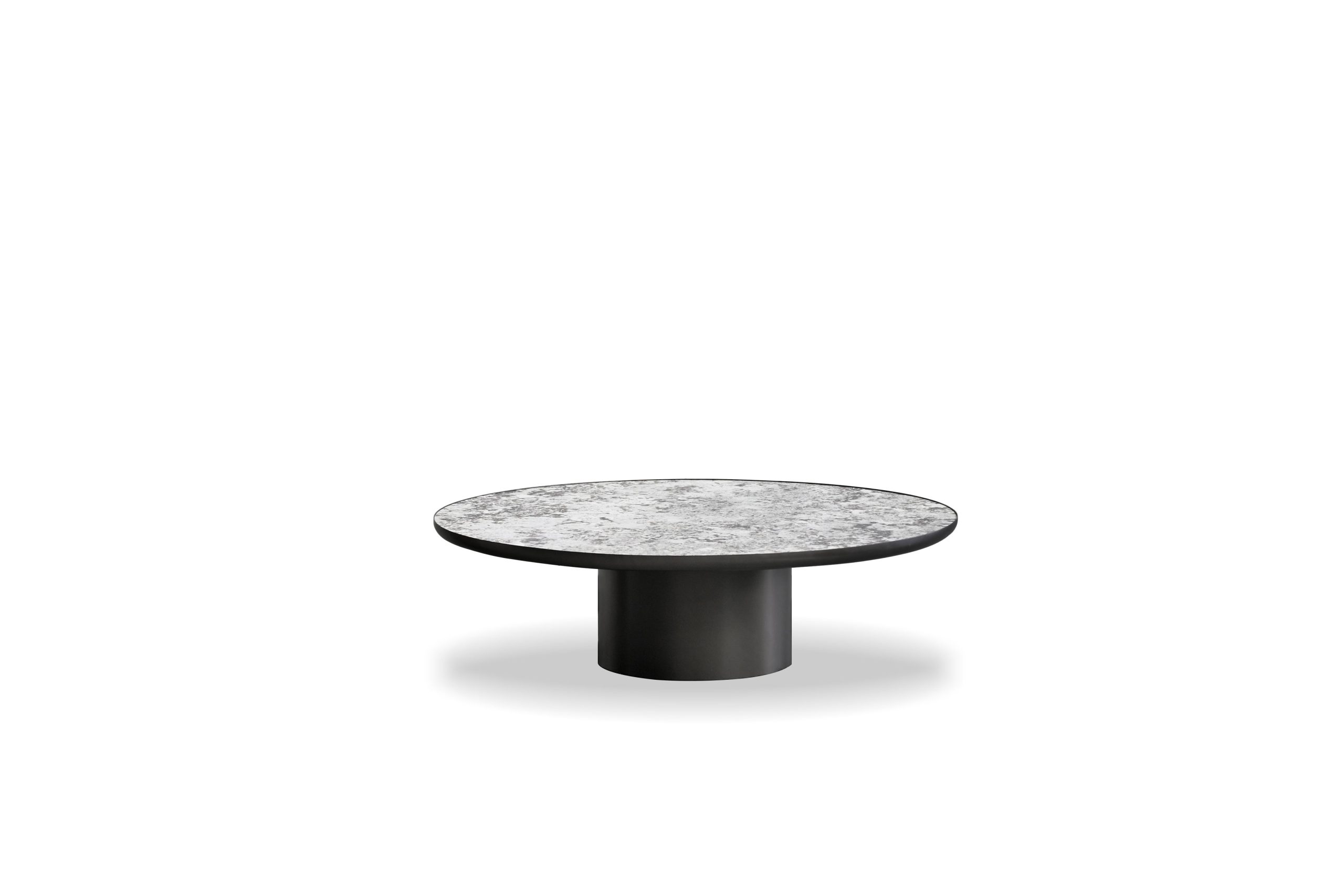 ROWAN Ceramic Coffee Table Textured Brown Base 1 ROWAN Ceramic Coffee Table Textured Brown Base