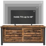 Farmhouse TV Stand with Sliding Doors for TVs up to 50-in 9 Farmhouse TV Stand with Sliding Doors for TVs up to 50-in