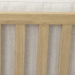 Raeleigh 28.0L x 34.1W x 34.4H Cream Fabric W/Light Brown Wood Accent Chair