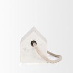Raena White Marble House Door Stopper