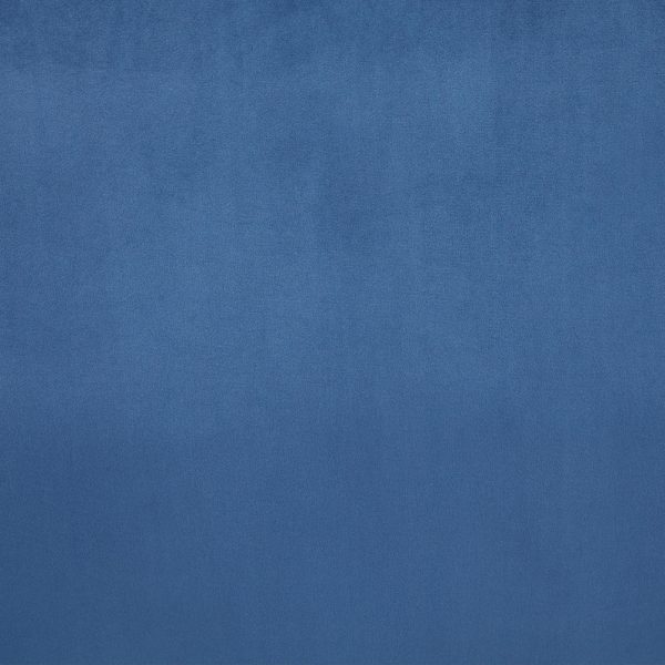 Rafael Blue Velvet Contemporary Lounge Chair Black Metal LumiSource 7