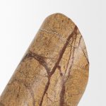 Rahima Brown Forest Marble Angled Bookends