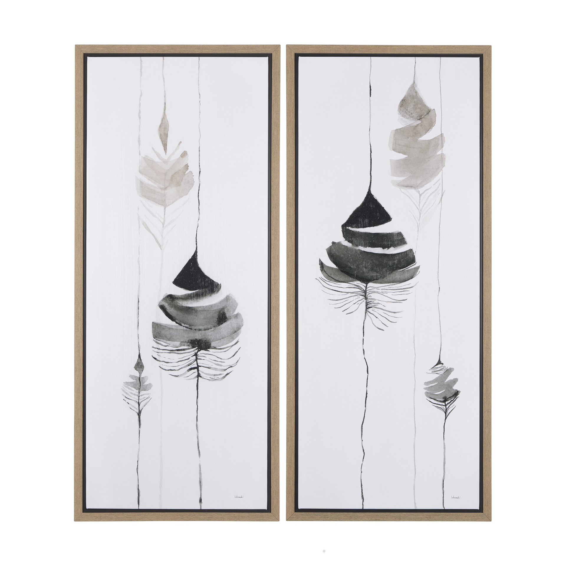 Rain of Leaf II by Mercana Studio a Hand Embelished Textured Canvas 10 Rain of Leaf II by Mercana Studio a Hand Embelished Textured Canvas - Image 10