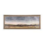 Rainy Landscape by Mercana Studio a Hand Embelished Textured Framed Art Print