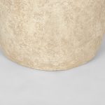 Rama Large Beige Paper Mache Floor Vase