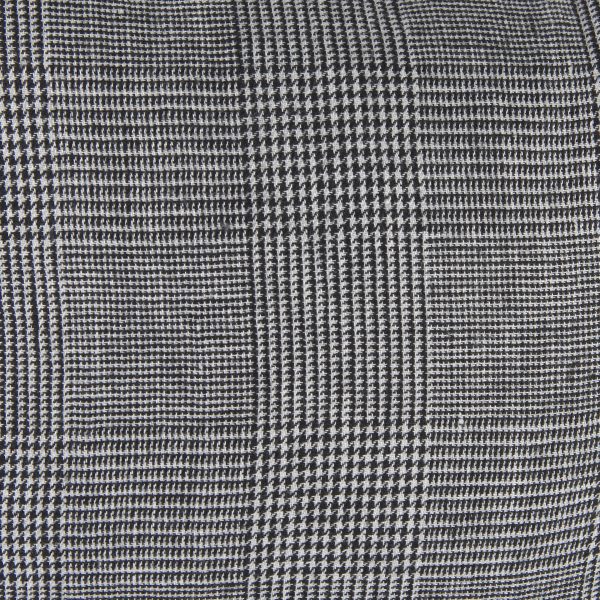 Ramone 20 x 20 Black and White Fabric Decorative Pillow Cover 6