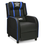 Reclining Massage Gaming Chair with Adjustable Backrest and Footrest 38 Reclining Massage Gaming Chair with Adjustable Backrest and Footrest