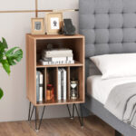Turntable Stand with Charging Station and Vinyl Storage 13 Turntable Stand with Charging Station and Vinyl Storage