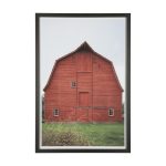Red Barn I by Mercana Studio a Hand Embelished Textured Framed Art Print Matted under Glass 9 Red Barn I by Mercana Studio a Hand Embelished Textured Framed Art Print Matted under Glass