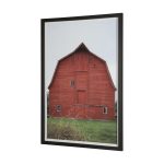 Red Barn I by Mercana Studio a Hand Embelished Textured Framed Art Print Matted under Glass 11 Red Barn I by Mercana Studio a Hand Embelished Textured Framed Art Print Matted under Glass