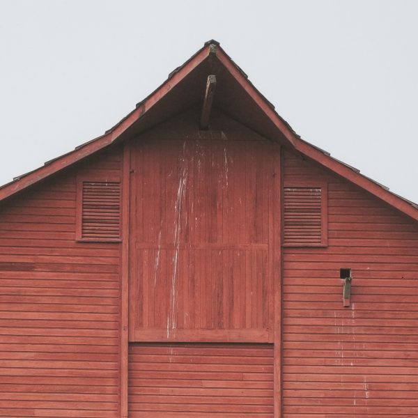 Red Barn I by Mercana Studio a Hand Embelished Textured Framed Art Print Matted under Glass 7