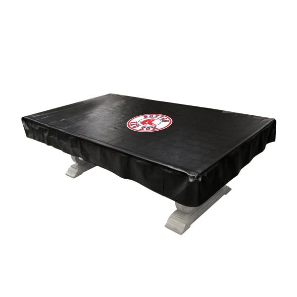 Red Sox 8 Foot Naugahyde Billiard Table Cover 1