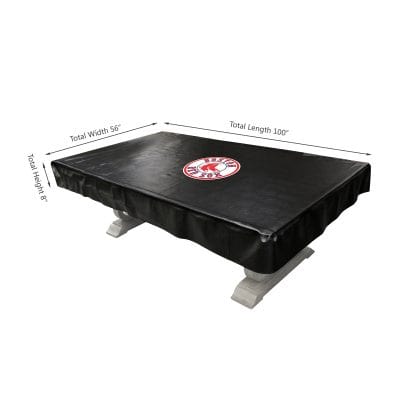 Red Sox 8 Foot Naugahyde Billiard Table Cover