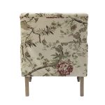 Reggio Floral Glam Nailhead Trim Armchair 9 Reggio Floral Glam Nailhead Trim Armchair