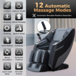 Full Body Massage Chair with Heat, Airbags, and Zero Gravity