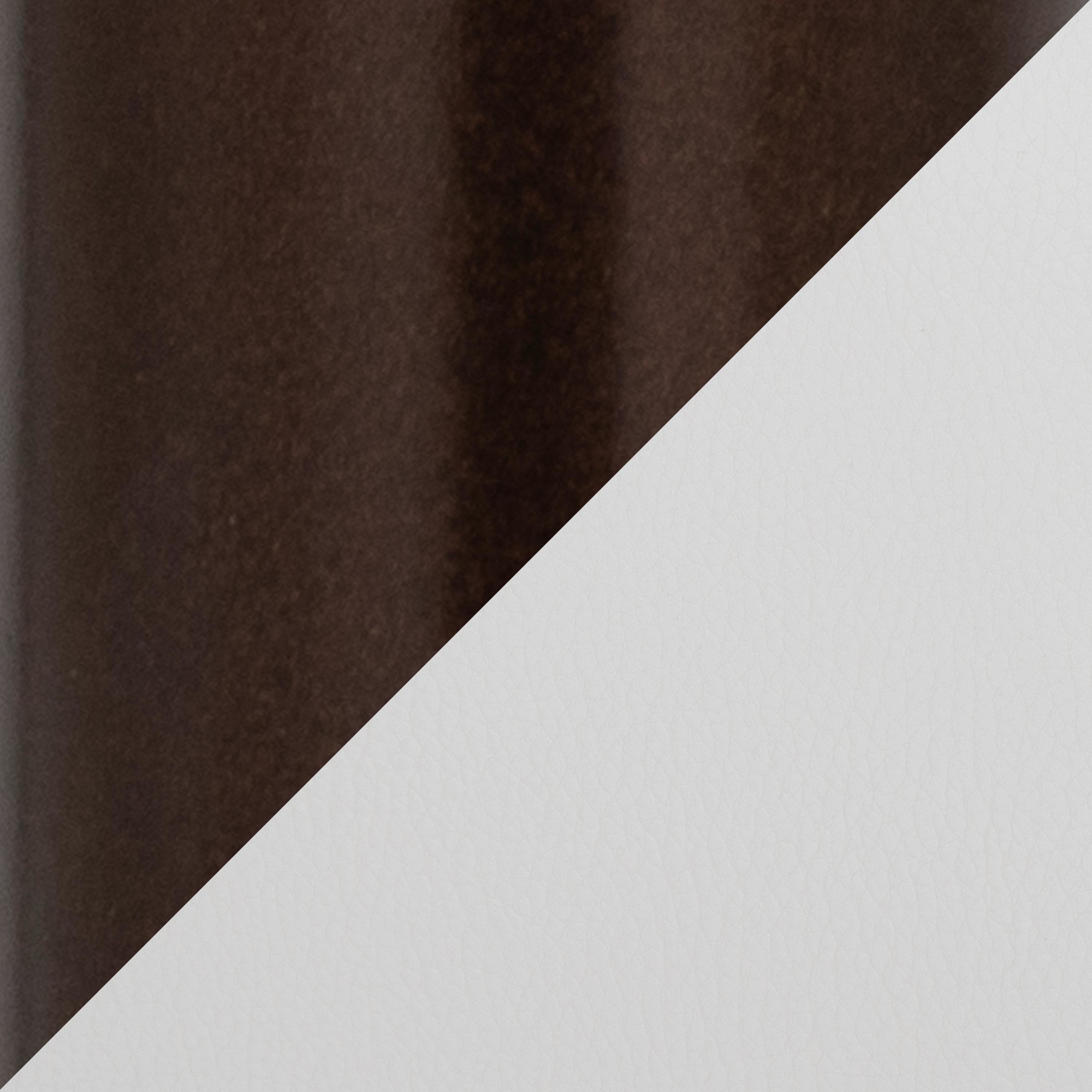 Renee White Faux Leather Copper Contemporary Accent Chair LumiSource 7 Renee White Faux Leather Copper Contemporary Accent Chair LumiSource - Image 7